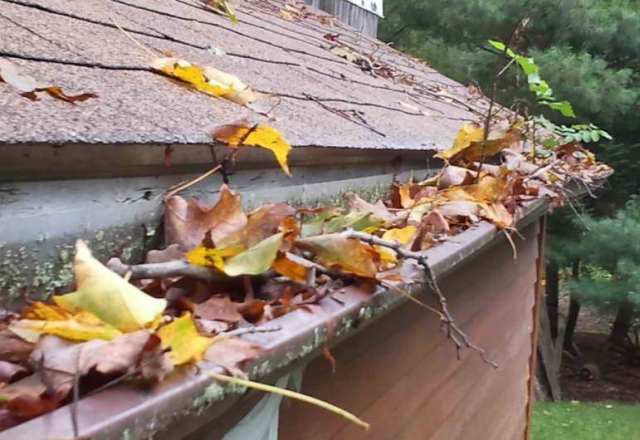 gutter failurecleanup roof maintenance tyler